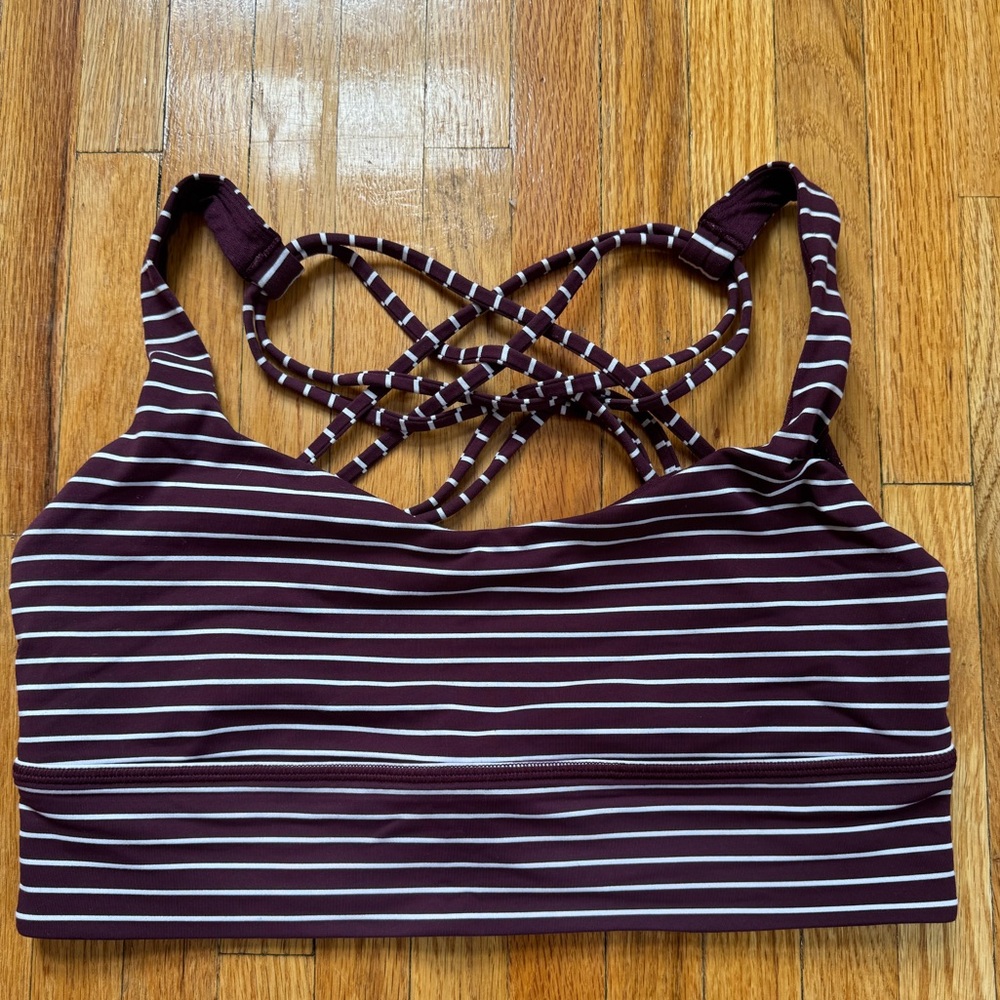 Lululemon long line free to be sports bra